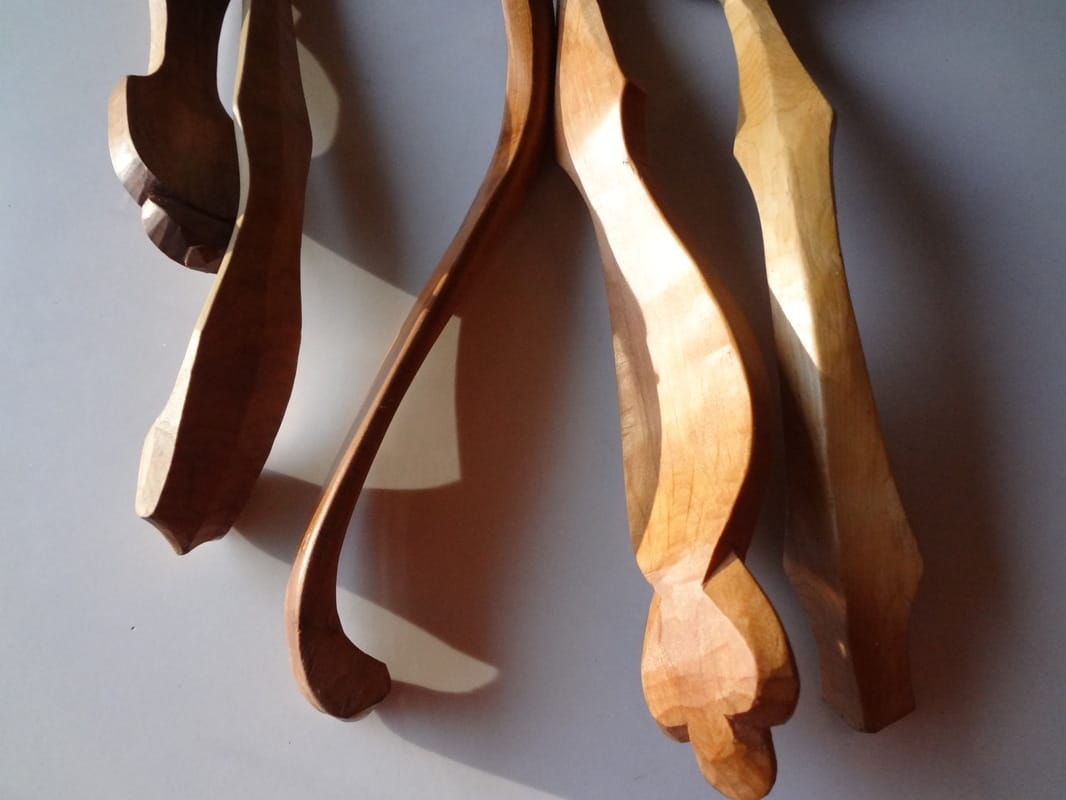 An oil finish for hand-carved wooden spoons - the Maine Coast